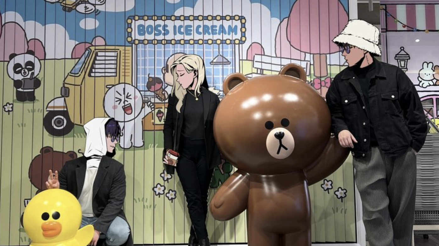 Azuki and LINE Friends