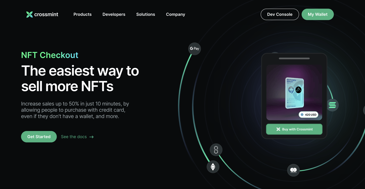 Crossmint NFT checkout