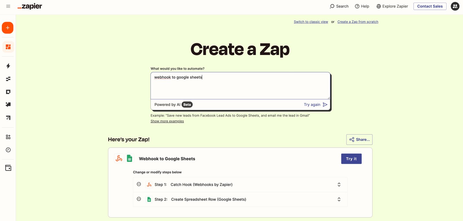 Automatically log on-chain activity to Google Sheets without code