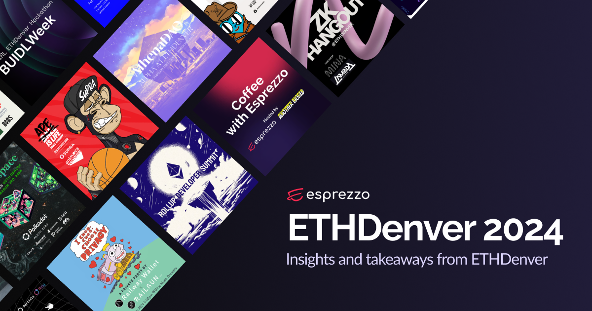 ETHDenver 2024, Esprezzo Logo, and ETHDenver side events