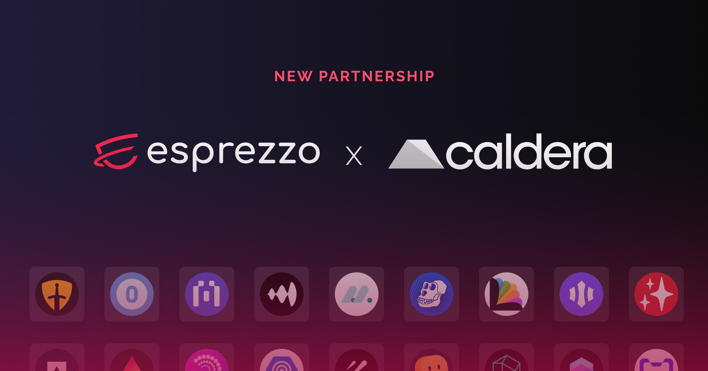 Esprezzo.io and Caldera.xyz partnerships announcement