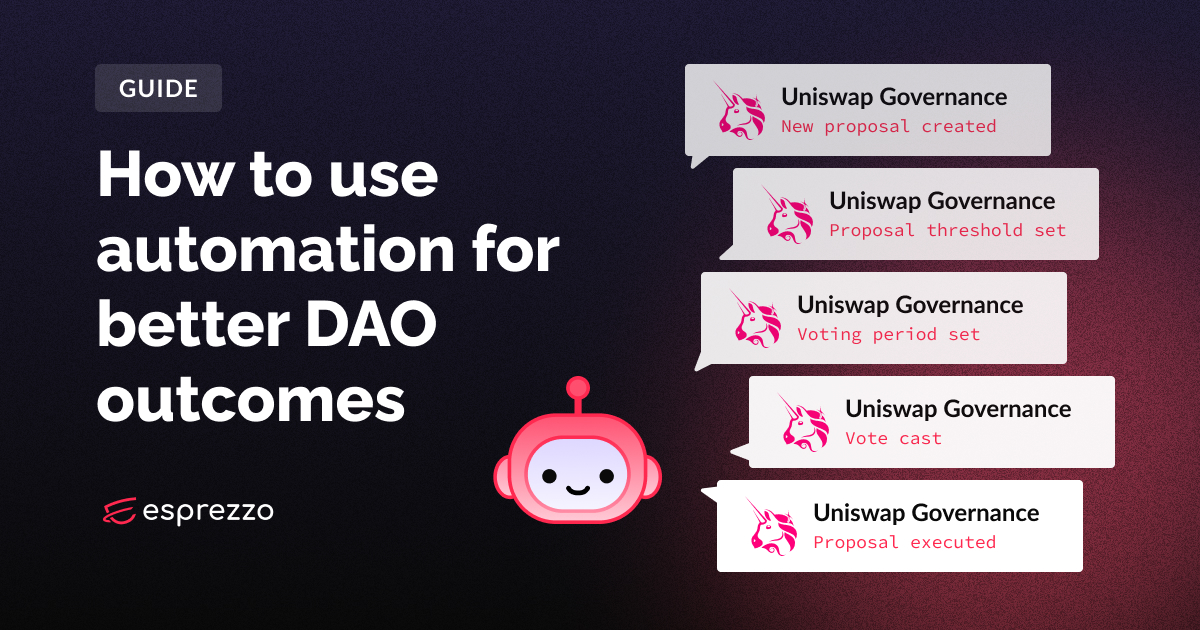 Using automation for better DAO outcomes with Dispatch 